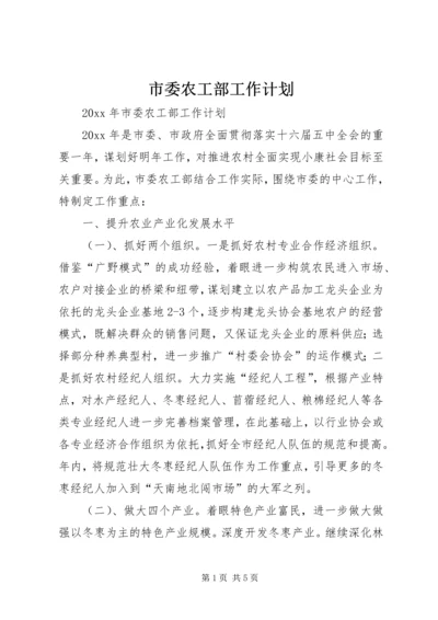 市委农工部工作计划 (2).docx