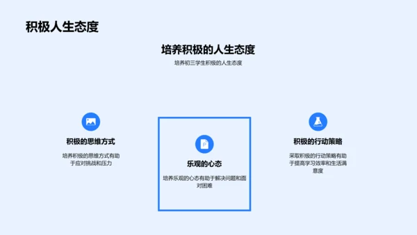 初三生活心理规划