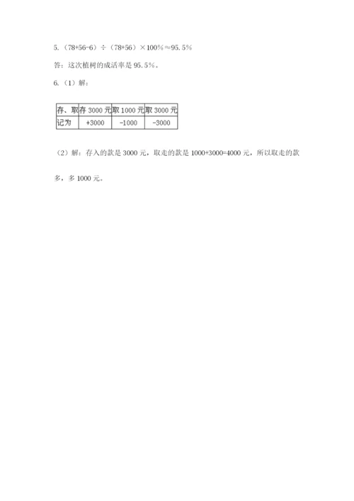 苏教版六年级数学小升初试卷含完整答案（精选题）.docx