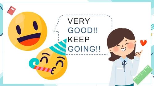 简约清新手绘卡通小学英语猜词游戏PPT模板