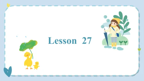 Unit 5  I like those shoes  Lesson 27- Lesson 28 课