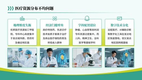 黄绿色简约风关于医疗行业共筑健康未来蓝图PPT模板