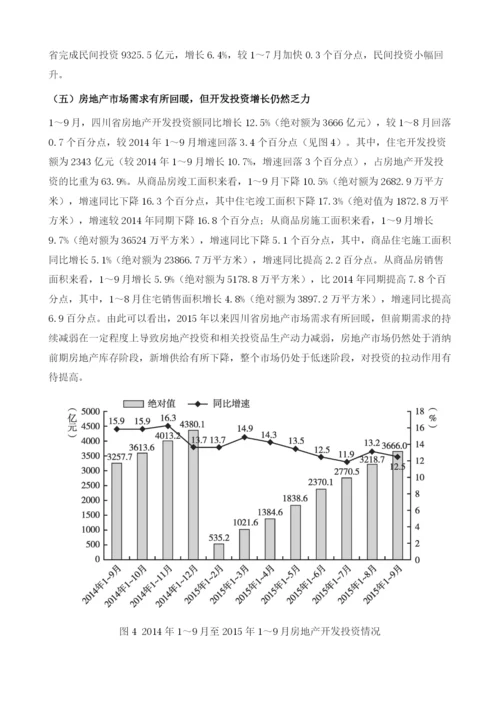 四川省固定资产投资发展分析与预测.docx