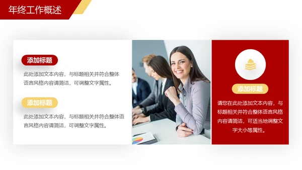 企业年终总结通用PPT模板