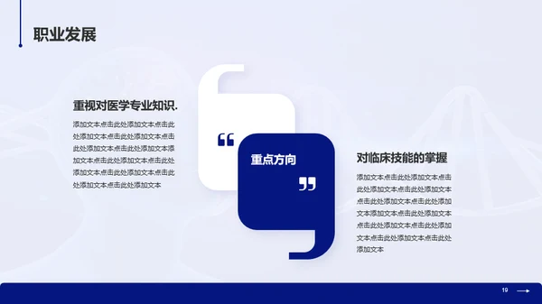 蓝色科技智能医疗研究竞聘述职PPT