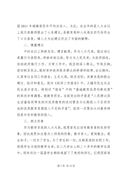 妇联主席履职情况汇报5则范文.docx