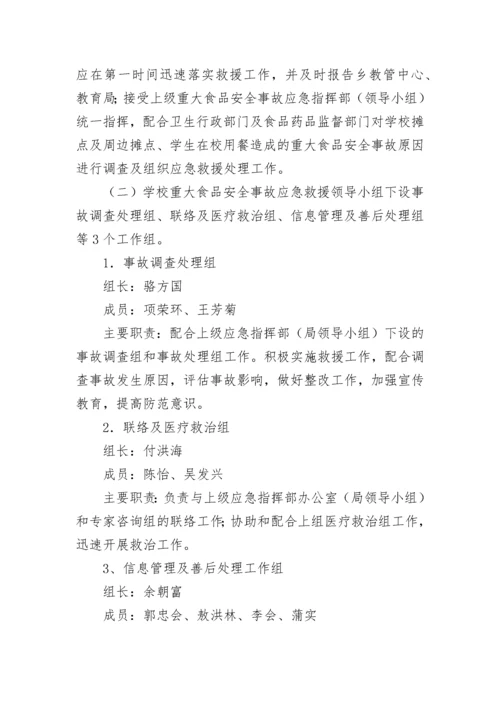 最新食品安全舆情应急处置预案（通用12篇）.docx