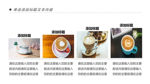 高端咖啡商业计划书市场营销品牌宣传PPT模板