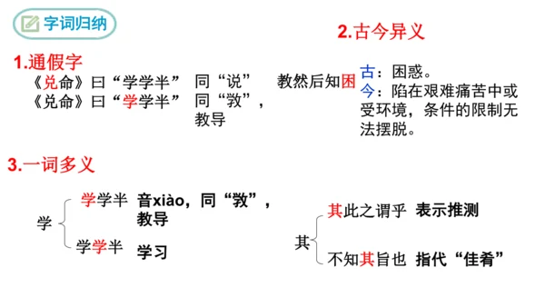 22. 《礼记》二则《虽有佳肴》 课件 (共22张PPT)