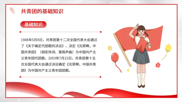 共青团团员宣誓百年光辉历程通用PPT课件