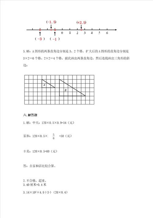 六年级小学数学毕业考试易错题目集锦带答案b卷