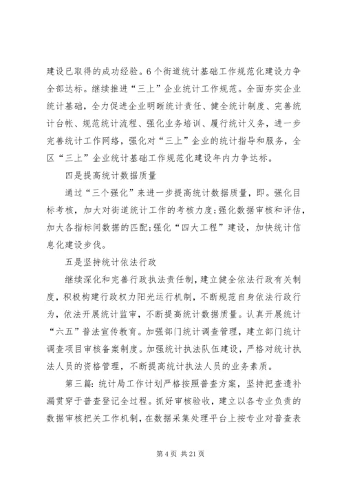 统计局工作计划 (5).docx