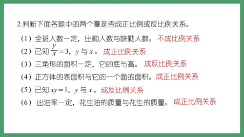 新人教版数学六年级下册6.1.9 比和比例课件
