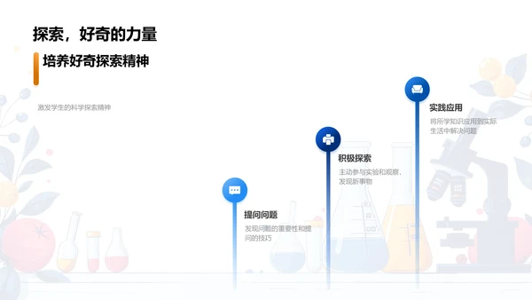 科学之力与魅力PPT模板