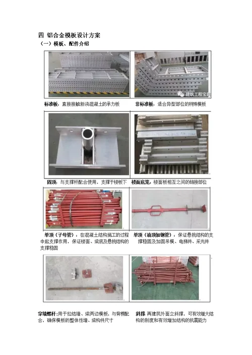 铝合金模板工程专项施工方案铝模工程部