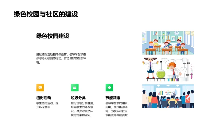 植树节环保教育PPT模板