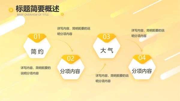 橙色时尚工作总结汇报商务动态PPT