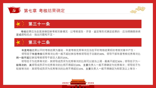 党政领导干部考核工作条例全文解读PPT