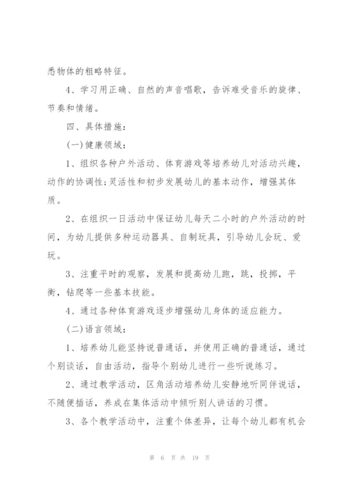 小班春季个人计划.docx