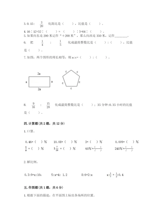 北师大版小学六年级下册数学期末综合素养测试卷精品（典型题）.docx