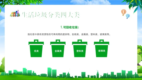 垃圾分类知识社区宣讲专题培训PPT课件