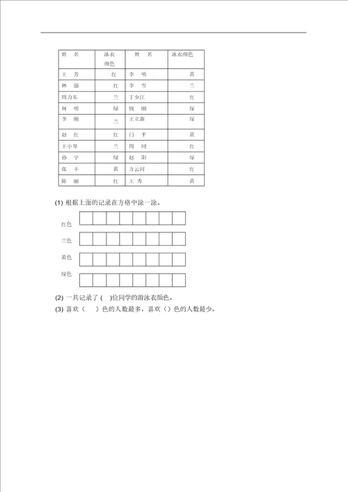 部编版小学一年级数学下册第七、八单元试卷月考