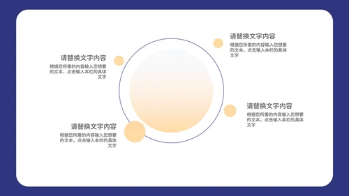 商务风深蓝个人年终总结述职汇报PPT模板