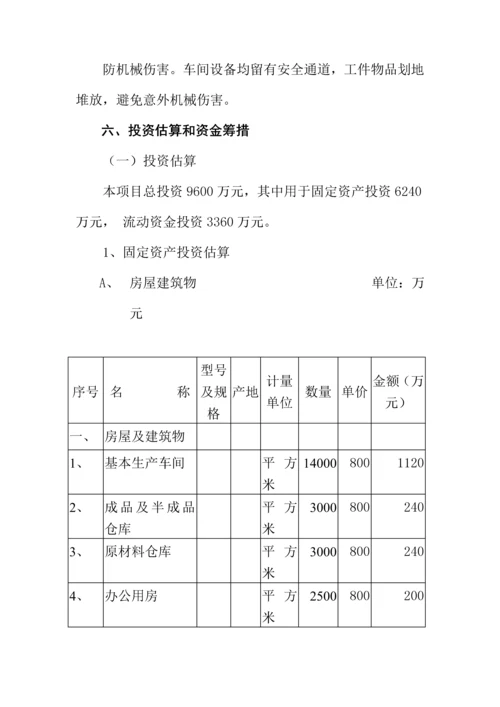 服装有限公司新建专项项目可行性专题研究报告.docx
