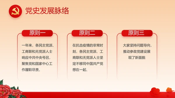 红色学党史传承红色基因动态PPT