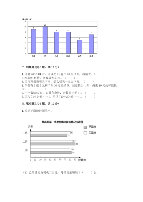 苏教版小学数学四年级上册期末卷及参考答案【达标题】.docx