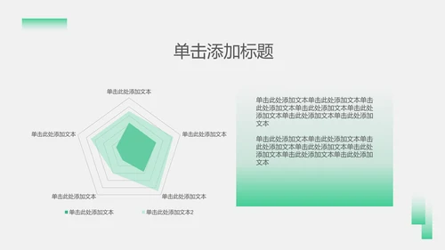 绿色几何简约风研究生复试自我介绍
