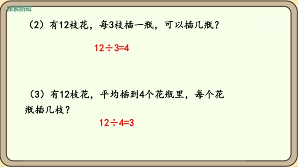 新人教版数学四年级下册1.3    乘除法的意义和各部分之间的关系课件