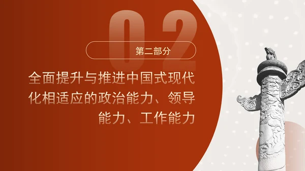 党员干部中国式现代化实践本领提升党课ppt