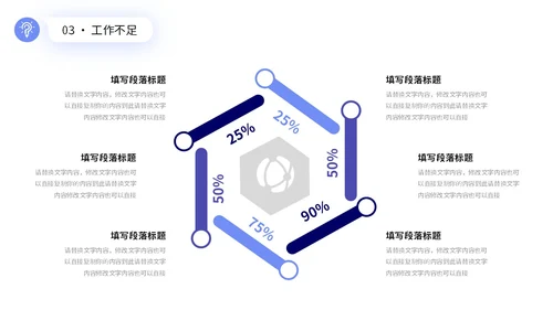 蓝色简约形状公司销售部门工作总结PPT销售工作总结