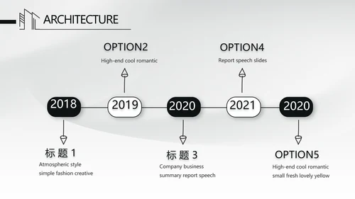 大气中国风建筑毕业答辩动态PPT模板
