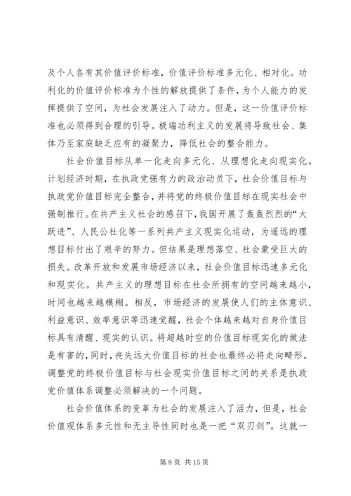 社会转型与执政党价值体系的重构.docx