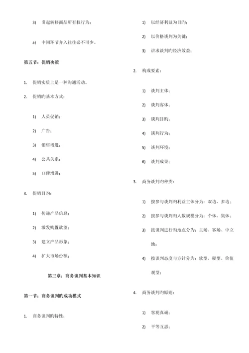 2023年营销师职业资格培训基础知识.docx