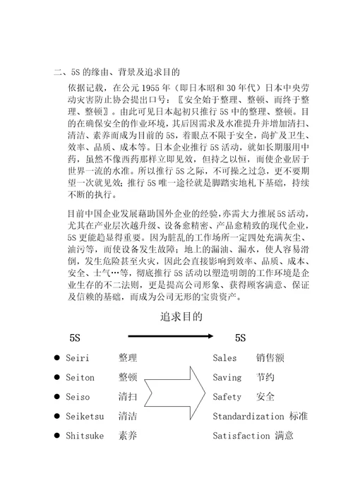 5s活动推行技巧1