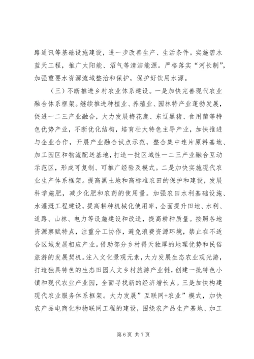 关于我市乡村振兴的调查与思考.docx