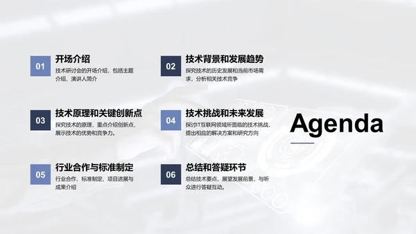 灰色IT互联网技术研发发布会PPT模板
