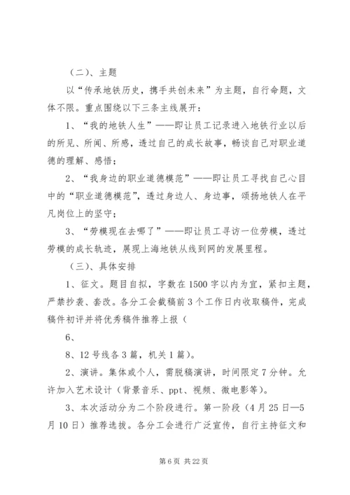 公司关于开展青年论坛活动实施意见 (2).docx