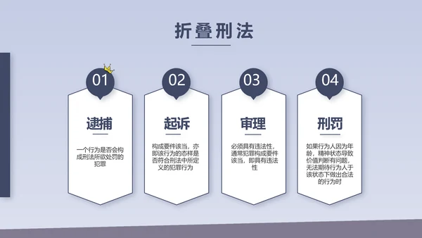 蓝色大气法治文化建设年年终总结动态PPT