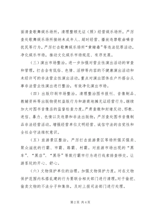 行业乱象整治实施方案.docx