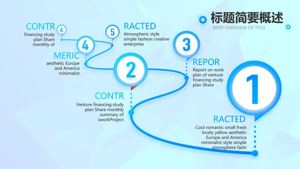 简约公司简介企业宣传工作总结动态PPT模板