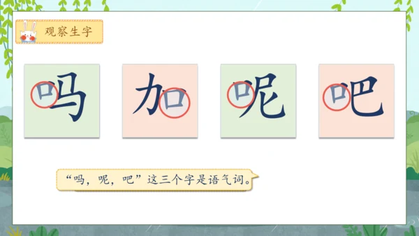 【核心素养】部编版语文一年级下册-13. 要下雨了 第1课时（课件）