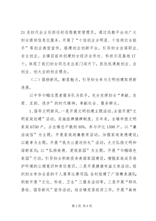 妇女代表大会工作报告 (2).docx