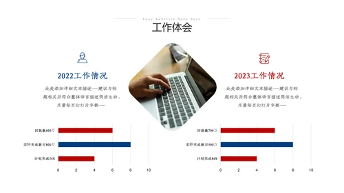 2023高端商务风格工作计划年中总结汇报ppt