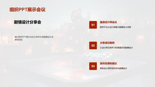 通用PPT打造游戏剧情