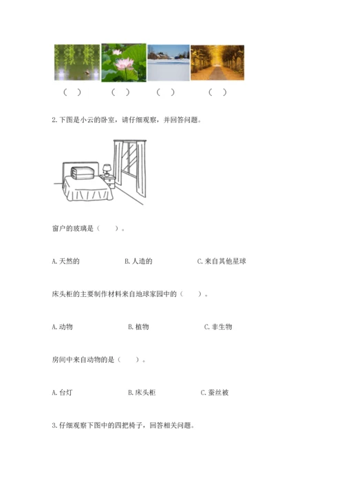 教科版科学二年级上册《期末测试卷》附参考答案（考试直接用）.docx