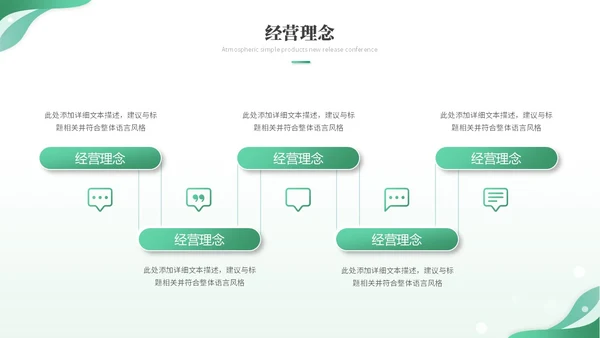 绿色简约科技线条产品介绍公司介绍项目介绍企业介绍ppt模板